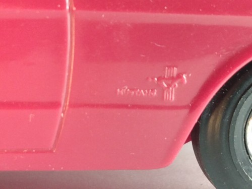 Vtg. 1965 Processed Plastics Ford Mustang Fastback Plastic Dealer Promo Car 1/24 - Picture 15 of 16