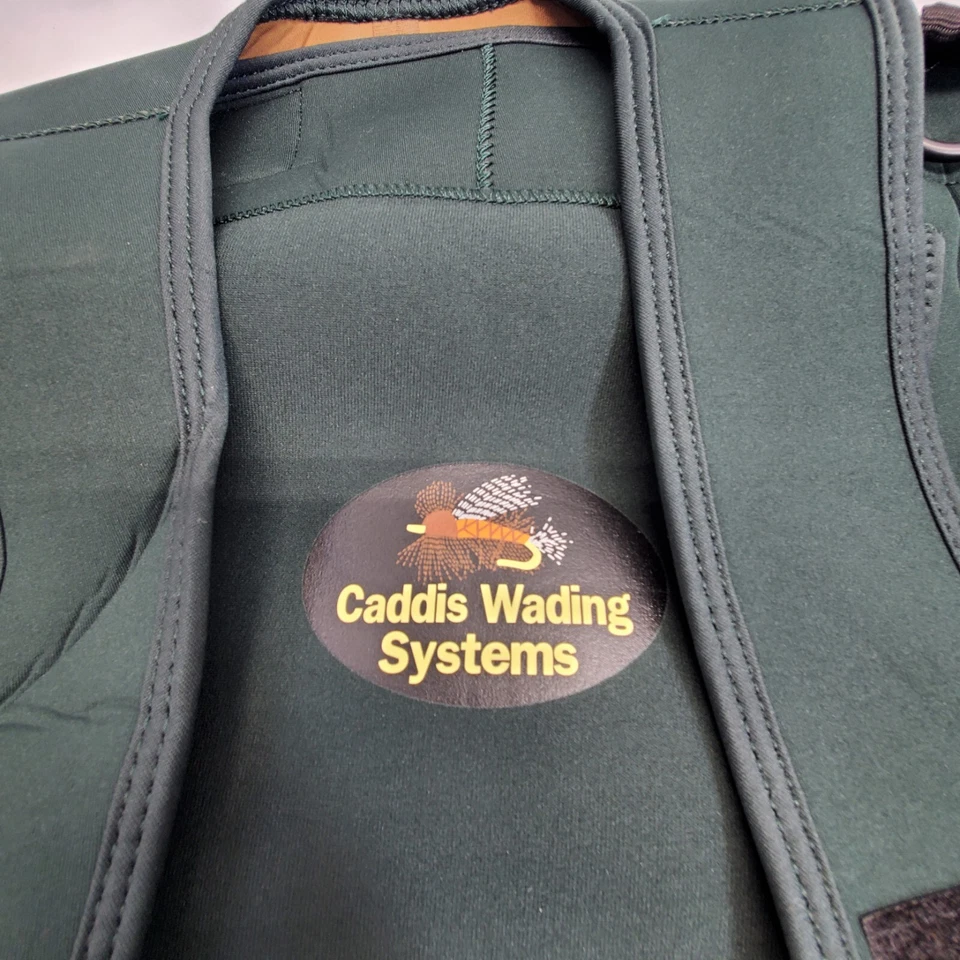 Caddis Men's Forest Green Neoprene Stocking Foot Wader Medium CA5901W8 - Image 3 of 4