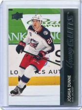 2021-22 Upper Deck Young Guns Joshua Dunne Rookie