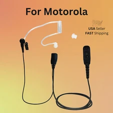 1.5-Wire Acoustic PTT Earpiece for Motorola NNTN8459, XPR7550e MTP850 APX4000