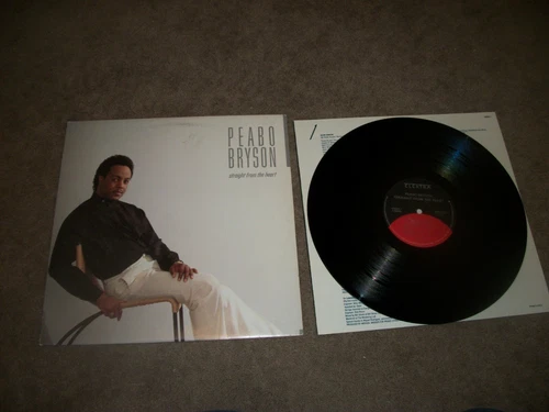 PEABO BRYSON ~ STRAIGHT FROM THE HEART ~ LP 1984 ~ 60362-1 - NM VINYL
