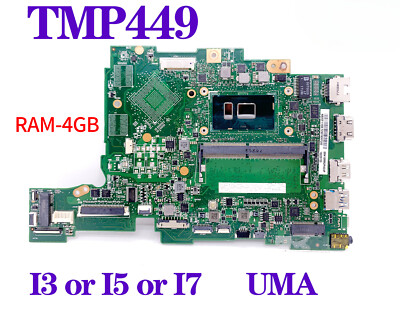 For ACER Aspire TMP449 P449 TMP449-M P449-M Motherboard PA4DB i3/i5/i7-6th/7th