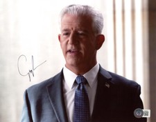 GREGORY JBARA SIGNED 8x10 PHOTO DCPI GARRETT MOORE BLUE BLOODS RARE BECKETT BAS