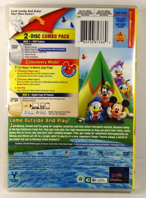 Mickey Mouse Clubhouse: Mickey's Great Outdoors DVD Review - ToBeThode