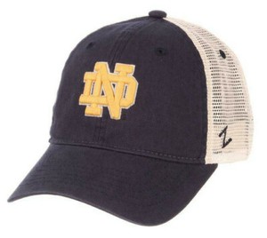 NOTRE-DAME-FIGHTING-IRISH-NCAA-SLOUCH-TRUCKER-UNSTRUCTURED-SNAPBACK-CAP-HAT-NWT