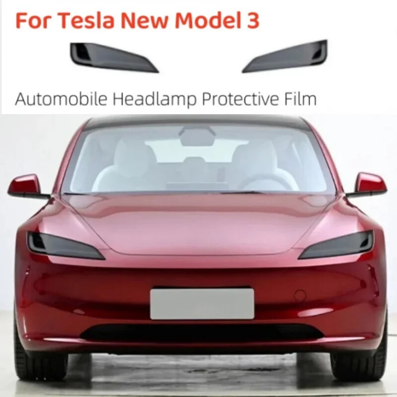 Tesla Model 3 2024 Highland Taillight & Fog Light Protective Film  