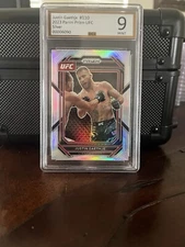 Justin Gaethje Silver 2023 Prizm DCI 9 Graded