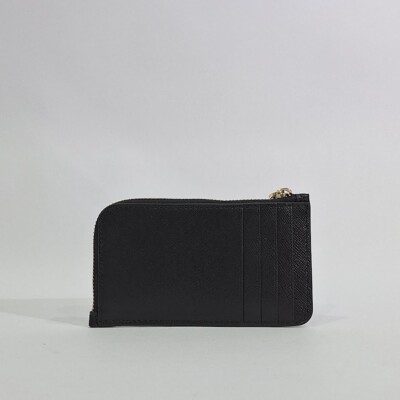 完売色★Kate Spade Madison card case★カード入れ KC583 KATE SPADE Madison Saffiano Top Zip Card Holder in Black
