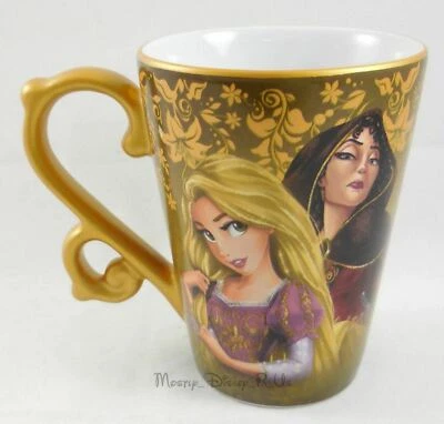 Neuf Disney Store D23 Designer Conte de Fées Raiponce Gothel Céramique Tasse - Photo 1/4