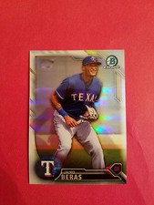 Jairo Beras 2016 Bowman Chrome Refractor 41/499 , Texas Rangers , #BCP227