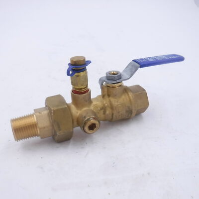 HCI Terminator B Venturi-Fixed Orifice Balancing Valve 1/2'' Brass
