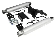 Steering Stabilizer Dual Shock Kit For07-18 Jeep Wrangler (JK)  2Door 2"-6" Lift