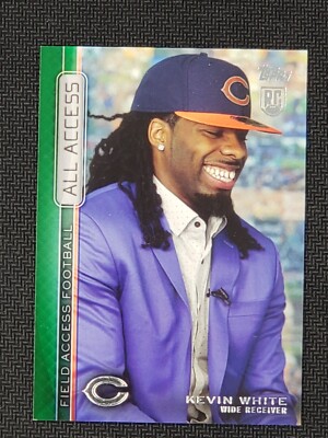 2015 Topps Field Access All Access #AAA-KW Kevin White 39/50 Bears