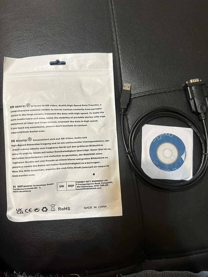 Bendei B_151 USB to VGA Adapter Cable Black Cable - 6 Feet - Image 3 of 3