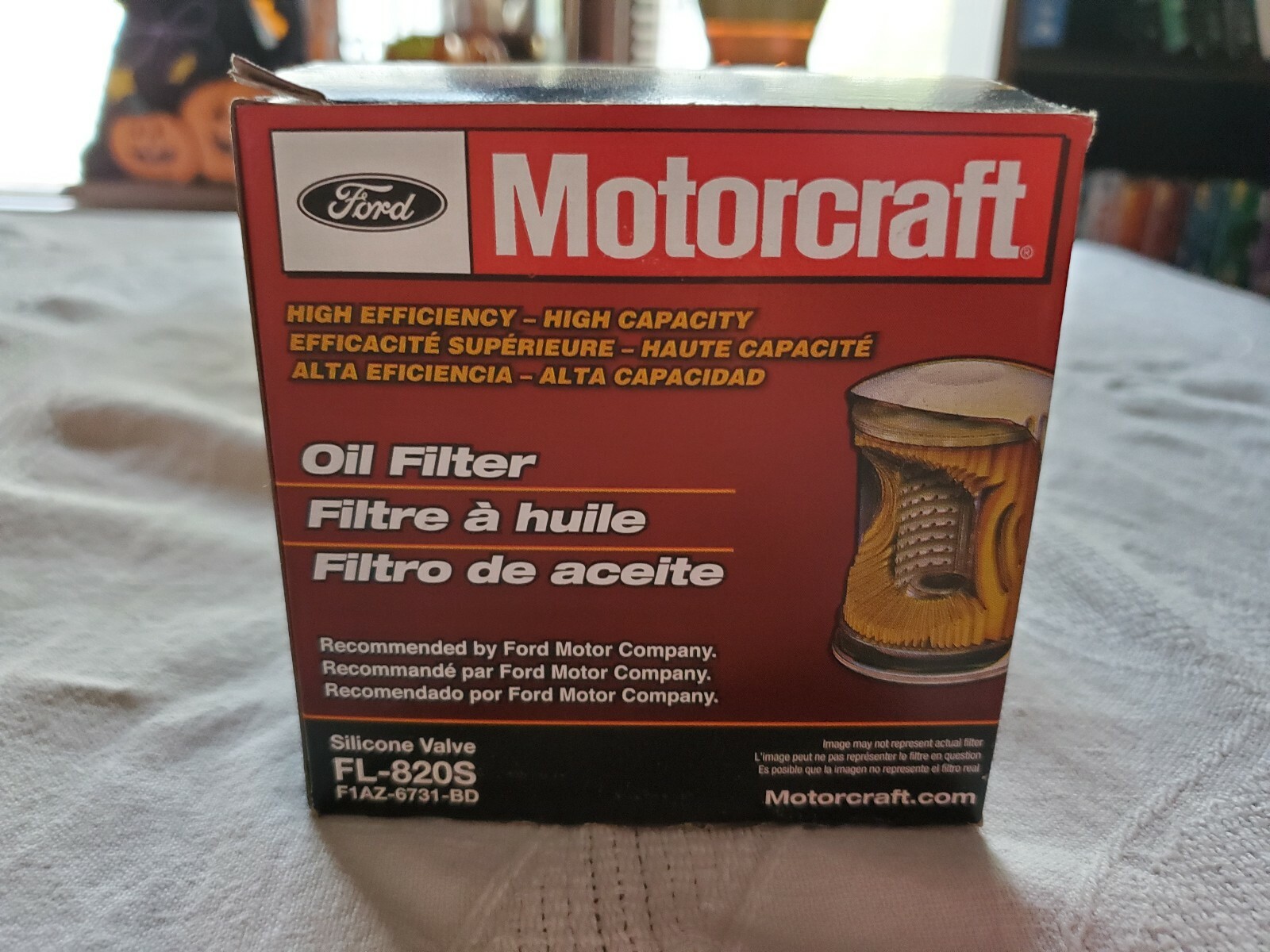 Engine Oil Filter Motorcraft FL820 eBay