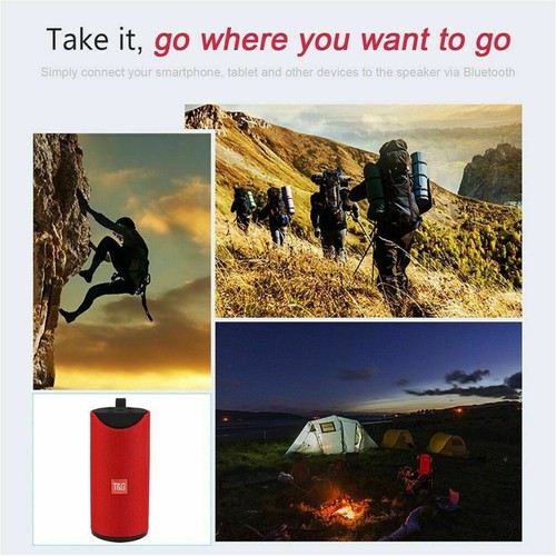 LOUD Bluetooth Speaker Wireless Waterproof Outdoor Stereo Bass USB/TF/FM Radio - Picture 5 of 16