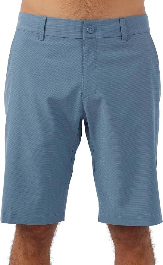 Hang Ten Hybrid Shorts Mens 32 Blue Quick Dry Golf Swim Trunks Beach Gorpcore