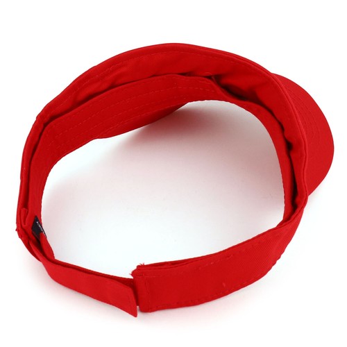 Kids Size Soft Brushed Cotton Adjustable Summer Visor - FREE SHIPPING - Picture 7 of 16
