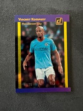 2018-19 Panini Donruss - Tribute Vincent Kompany #DT-4 Gold /75
