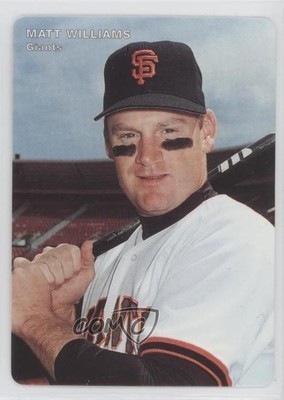 1995 Mother's Cookies San Francisco Giants Stadium Giveaway Matt Williams #7 0b0