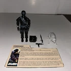 GI Joe Snake Eyes V2 1985 Hasbro Vintage Action Figure Complete Great Shape