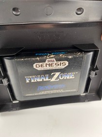 Final Zone Sega Genesis 1990 CIB Complete Tested/Working