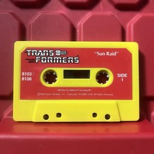 Transformers Listen N Fun Sun Raid Cassette T...