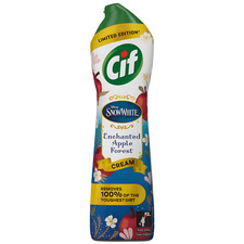 Cif Enchanted Apple Forest Snow White Cream Magical Surface Cleaning Power 500ml 8.98 per litre