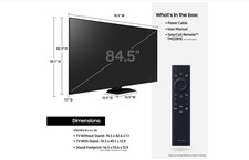 Samsung QN85QN85BAF 85" 4K UHD Neo QLED Smart TV - Titan Black 2