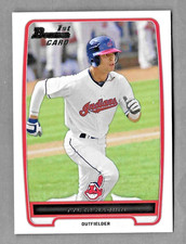 TYLER NAQUIN 2012 BOWMANS 1ST ROOKIE RC CARD #BDPP9 INDIANS. rookie card picture