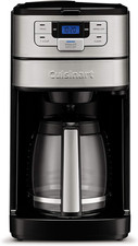 Cuisinart Automatic Grind & Brew 12-Cup Coffee Maker with Blade Grinder, Program 4