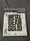 Metal Gear Solid: Legacy Collection PlayStation 3, 2013, Complete (NO MGS1 CODE)