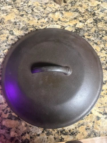 Vintage Lodge Cast Iron LID ONLY #8 10 1/4