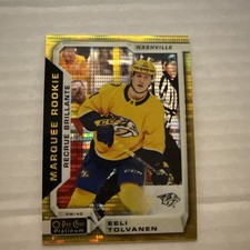 2018-19 O-Pee-Chee Platinum Seismic Gold /50 Eeli Tolvanen #166 Rookie RC