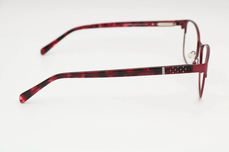 Monturas de anteojos Nicole Miller Columbus púrpura ojo de gato sin lentes 53-16-140 Foto 2 de 4