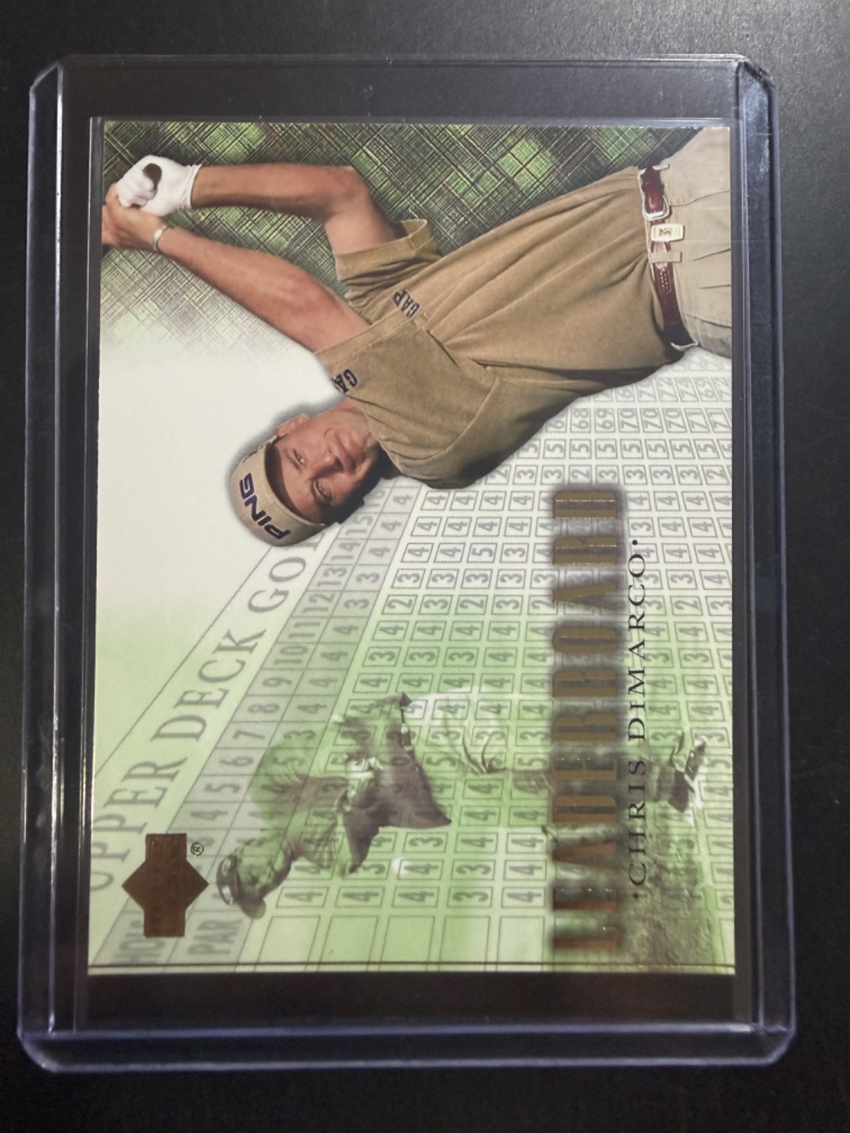2001 Upper Deck Leaderboard Chris DiMarco #100 Rookie RC
