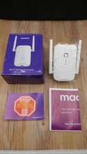 Macard N300 Wi-Fi Range Extender 300Mbps 2.4GHz Band w/ Ethernet Port NEW