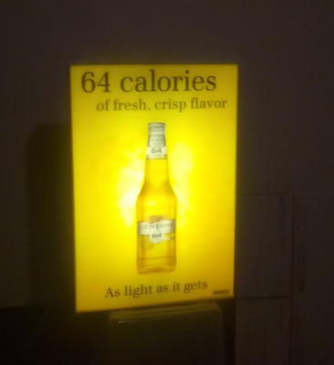 2009 HIGH LIFE MILLER GENUINE DRAFT BEER LIGHT UP*LARGE*SAME DAY ...
