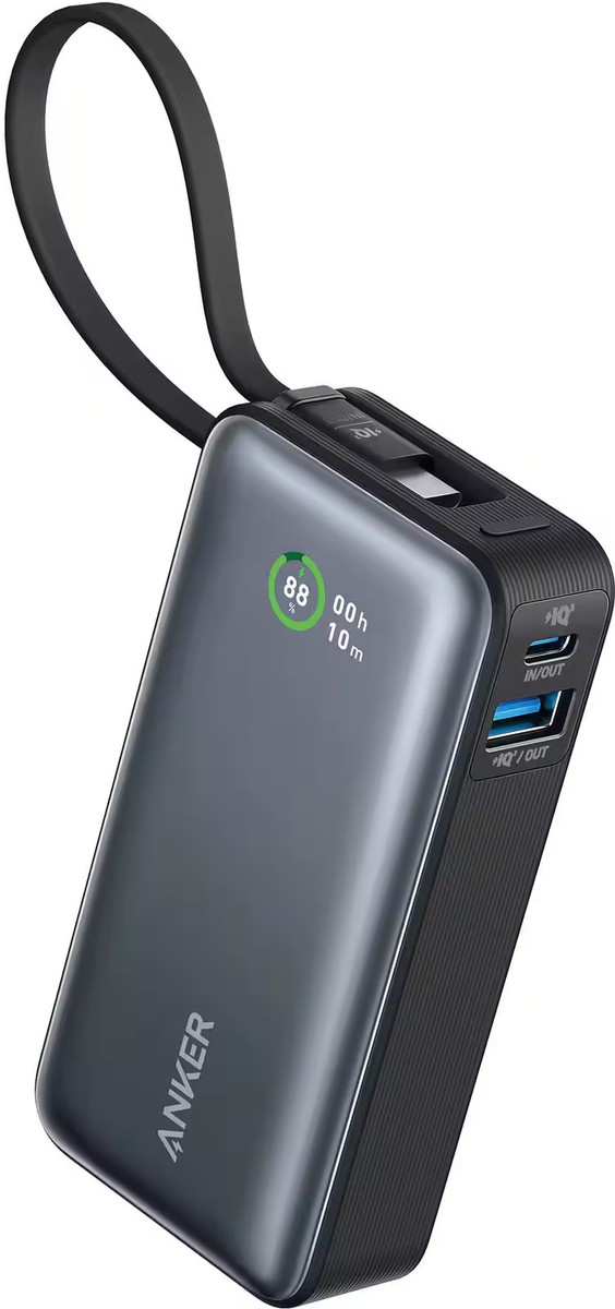 新品未開封　Anker Nano Power Bank 30W 10000mAh Anker - Nano Power Bank (10,000mAh, 30W) w/ Built-In USB-C