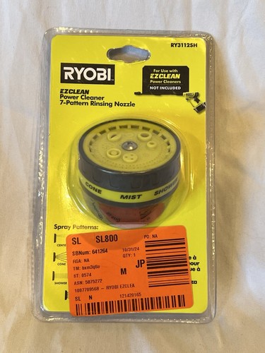 Ryobi EZClean Kraftreiniger 7 Muster Spüldüse, RY3112SH