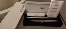 NUOVE Coppia PARKER 45  Stilografica + Penna a Sfera anni 70/80 ORIGINALI