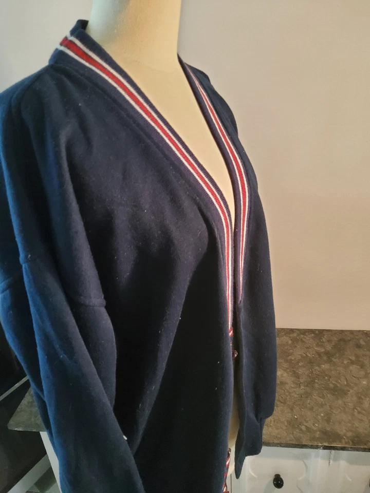 复古 90 年代 Christian Dior monsieur 夹克 尺寸 XL 蓝色 — 第 4/4 张图片