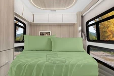 4 Piece RV Bunk 42 x 80 Size Sheet Set, Hotel Quality Bedding Ultra Soft Micr...