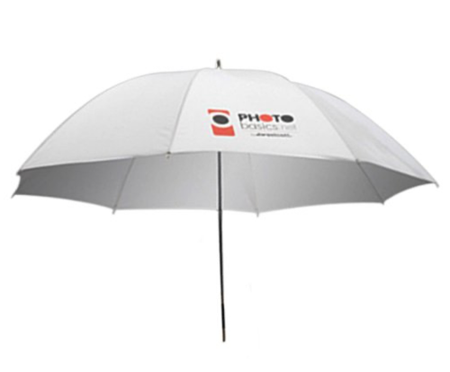Photo Basics 451 43 Inch White Umbrella Photography (2 Pack)