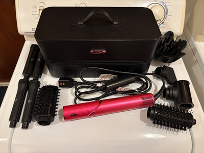 shark FLEX style ドライヤー　ピンク Shark Flex Style Air Drying Styling System Malibu Pink - Limited
