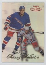 1998-99 Topps Gold Label Class 1 Red Label /100 Manny Malhotra #93 2d8