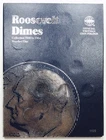 MIXED DATE ROOSEVELT DIME WHITMAN BOOK! 23 TOTAL COINS! WONDERFUL! NR #P1735