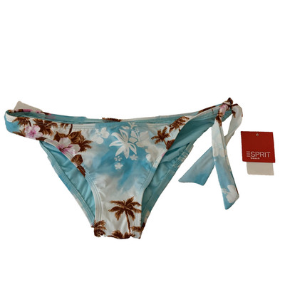 ESpirit Beach Bikini Bottom Women's Medium Floral Tie Swim Bathing Suit NWT
