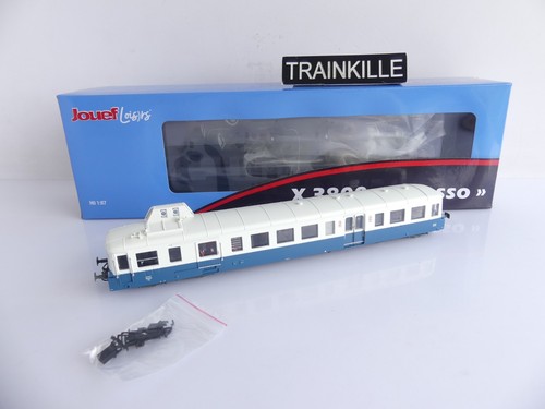 HJ2616 JOUEF HO AUTORAIL SNCF X 3829 LYON-VAISE PICASSO Ep III ROUGE FONCE GRIS | Condition: Neuf