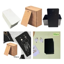 100Pcs Earring Display Cards Jewelry Display compatible with